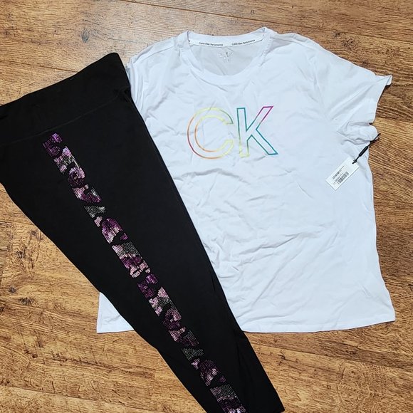 Calvin Klein Performance Pants & Jumpsuits Calvin Klein Yoga Set